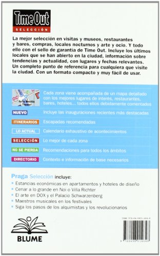 Time Out Selecciones Praga: Time Out Shortlist Prague (Spanish Edition),Used