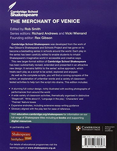 The Merchant of Venice (Cambridge School Shakespeare),Used