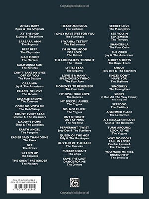 The Best of Doo Wop and Beyond: Piano/Vocal/Chords,Used