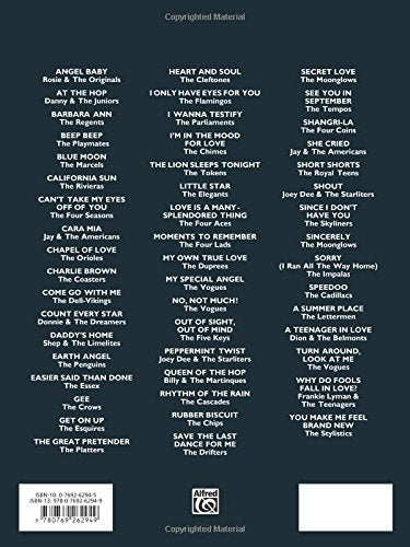 The Best of Doo Wop and Beyond: Piano/Vocal/Chords,Used