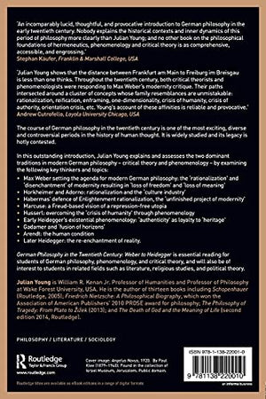 German Philosophy in the Twentieth Century,Used