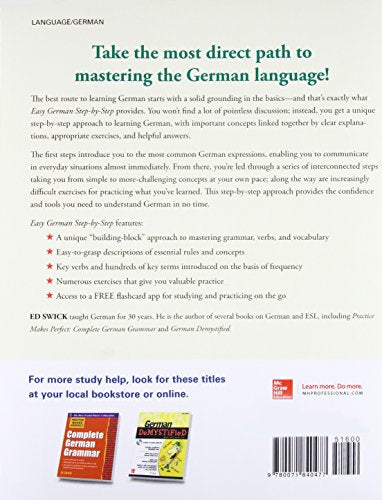 Easy German StepbyStep (Easy StepbyStep Series),Used