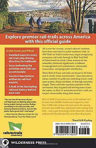 RailTrail Hall of Fame: A selection of America's premier railtrails,Used