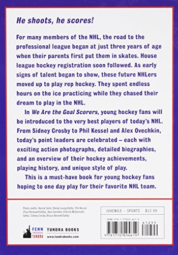 We Are the Goal Scorers: THE TOP POINT LEADERS OF THE NHL (NHLPA/NHL We Are the Players Series),Used