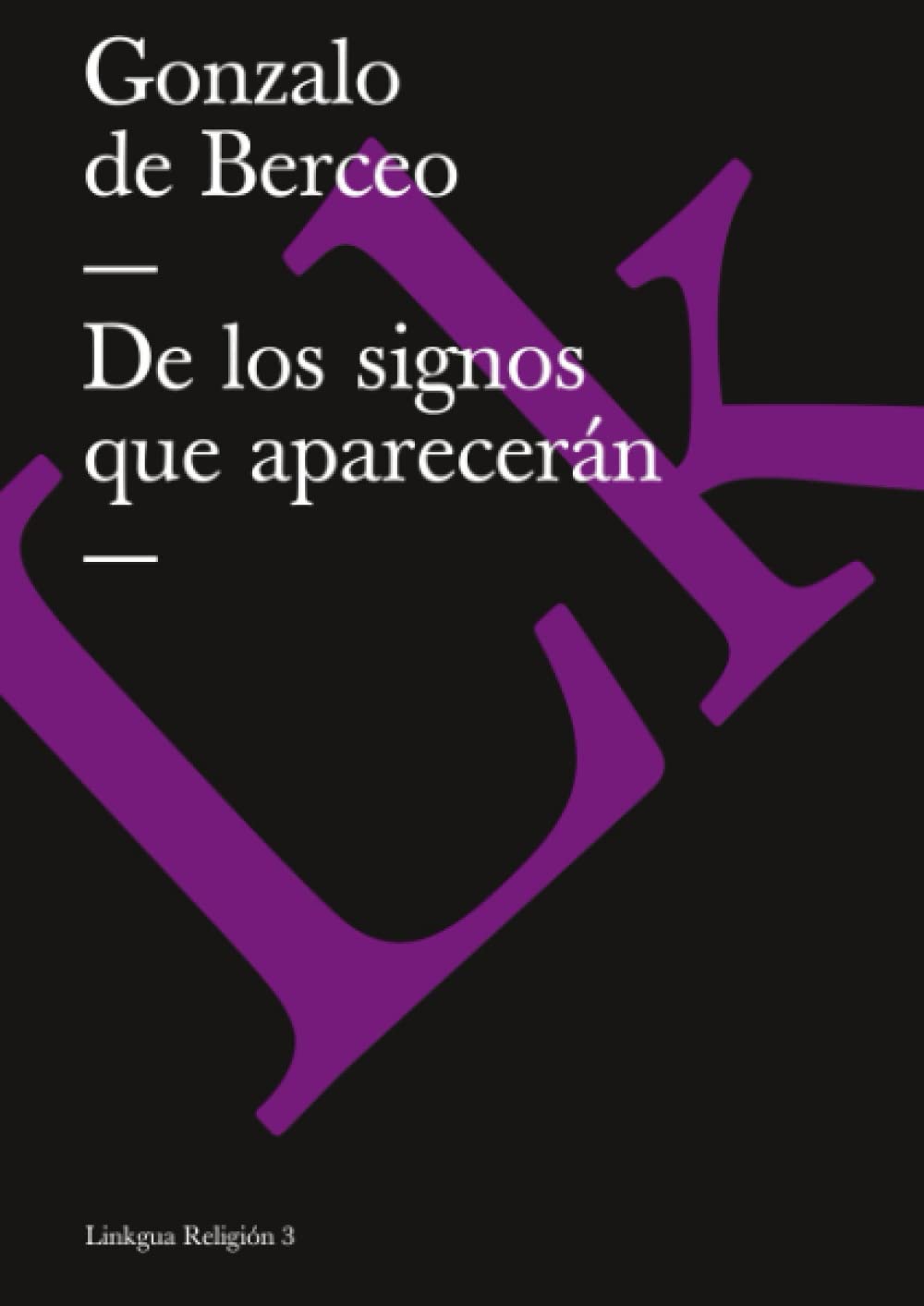 De Los Signos Que Aparecern (Religin) (Spanish Edition),Used