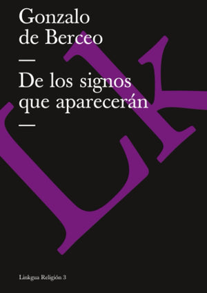 De Los Signos Que Aparecern (Religin) (Spanish Edition),Used
