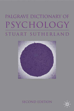 The Macmillan Dictionary of Psychology,Used