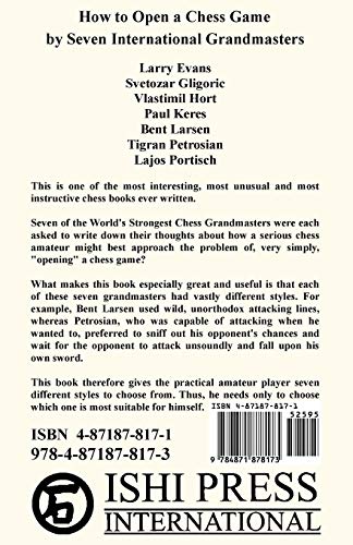 How to Open a Chess Game,New