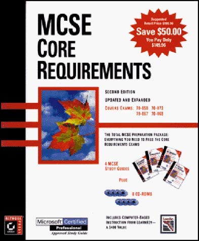 MCSE Core Requirements, Second Edition (4 Book Set with 8 CDROMS),Used