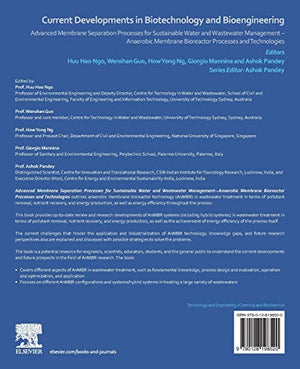 Current Developments in Biotechnology and Bioengineering: Advanced Membrane Separation Processes for Sustainable Water and Waste,Used