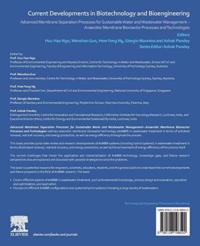 Current Developments in Biotechnology and Bioengineering: Advanced Membrane Separation Processes for Sustainable Water and Waste,Used