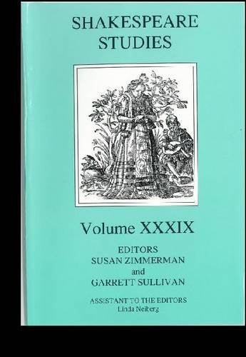 Shakespeare Studies (Shakespeare Studies (U.S.A.)),Used