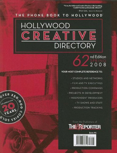 Hollywood Creative Directory, 62nd Edition,Used