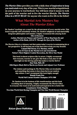 The Warrior Ethos: Daily Motivation for Martial Artists and Warriors,Used