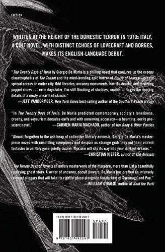 The Twenty Days of Turin: A Novel,New