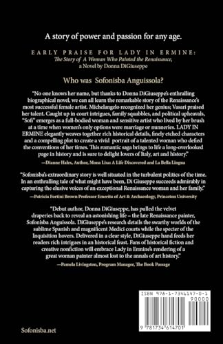 Lady in Ermine  The Story of a Woman Who Painted The Renaissance: A Biographical Novel of Sofonisba Anguissola,Used