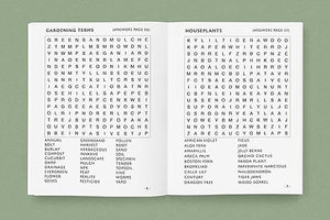 Word Search Puzzle Book For Gardeners: Large Print Word Find Puzzles for Adults (Large Print Brain Games),Used
