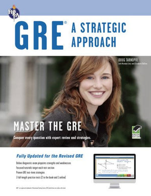 GRE: A Strategic Approach with Online Diagnostic Test (GRE Test Preparation),Used
