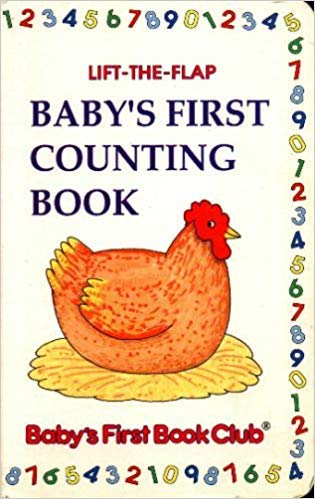 Baby's First Counting Book: A LiftTheFlap Book (Baby's First Book Club),Used