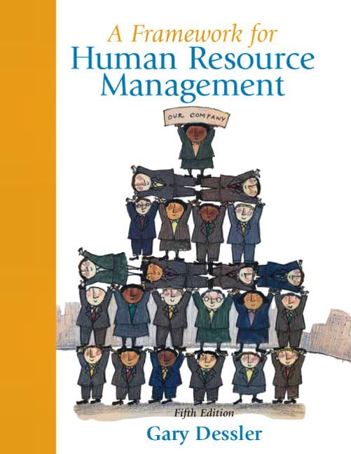 A Framework for Human Resource Management,Used