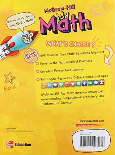 My Math Grade K, Vol. 1 (Mcgrawhill My Math)-used
