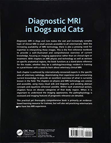 Diagnostic MRI in Dogs and Cats