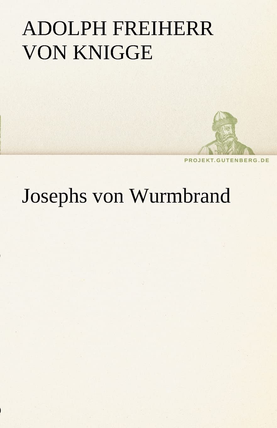 Josephs Von Wurmbrand (German Edition),Used