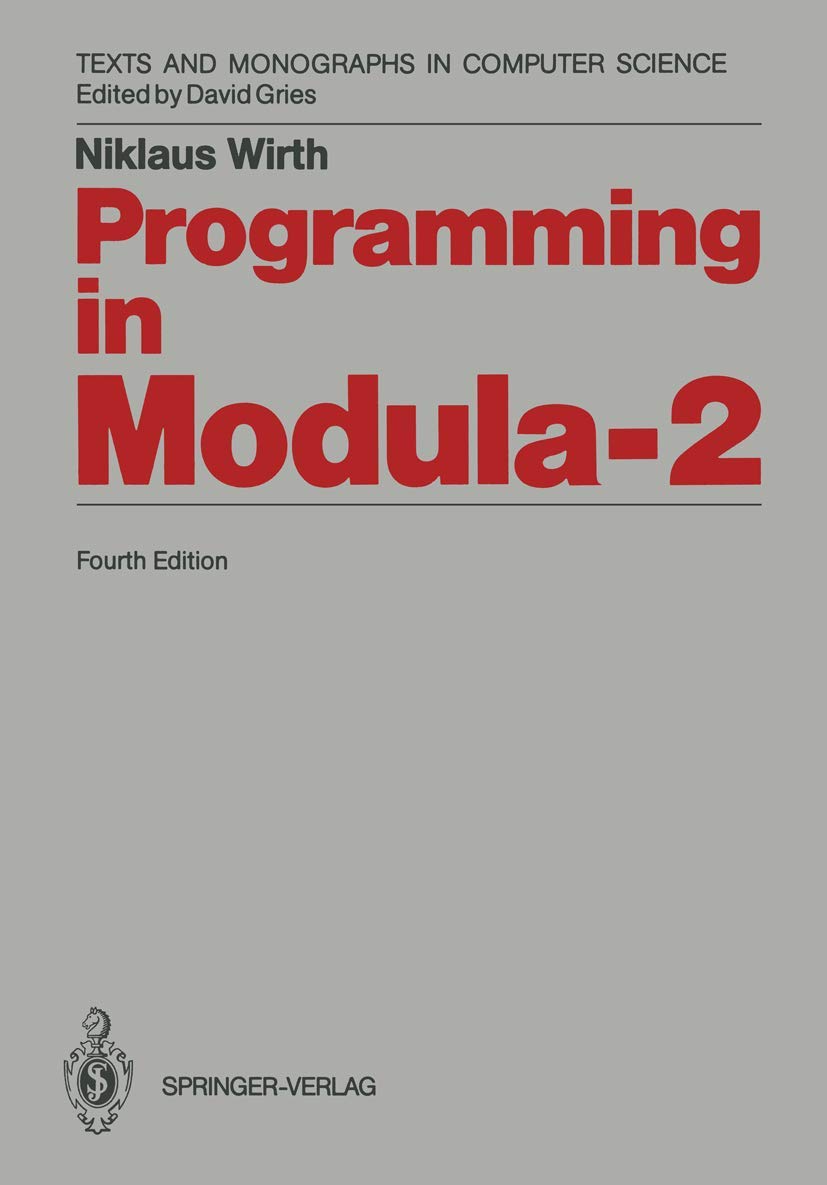 Programming in Modula2 (Texts and Monographs in Computer Science),Used