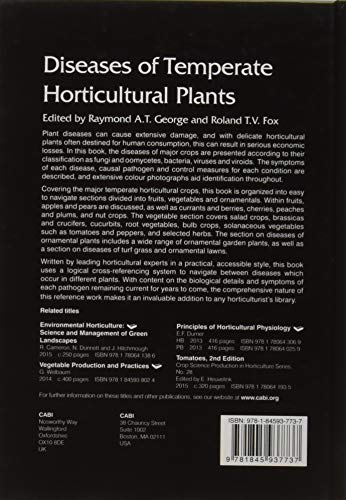 Diseases of Temperate Horticultural Plants,Used