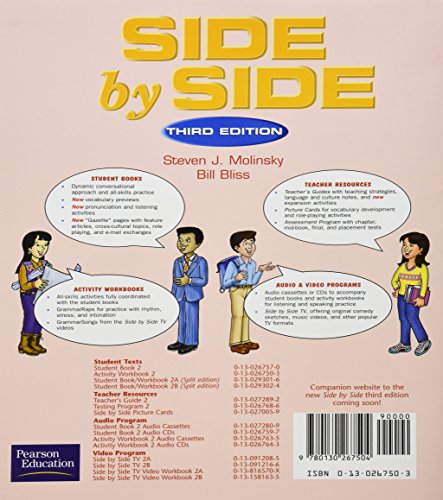 Side By Side: Activity Workbook 2, Third Edition,Used