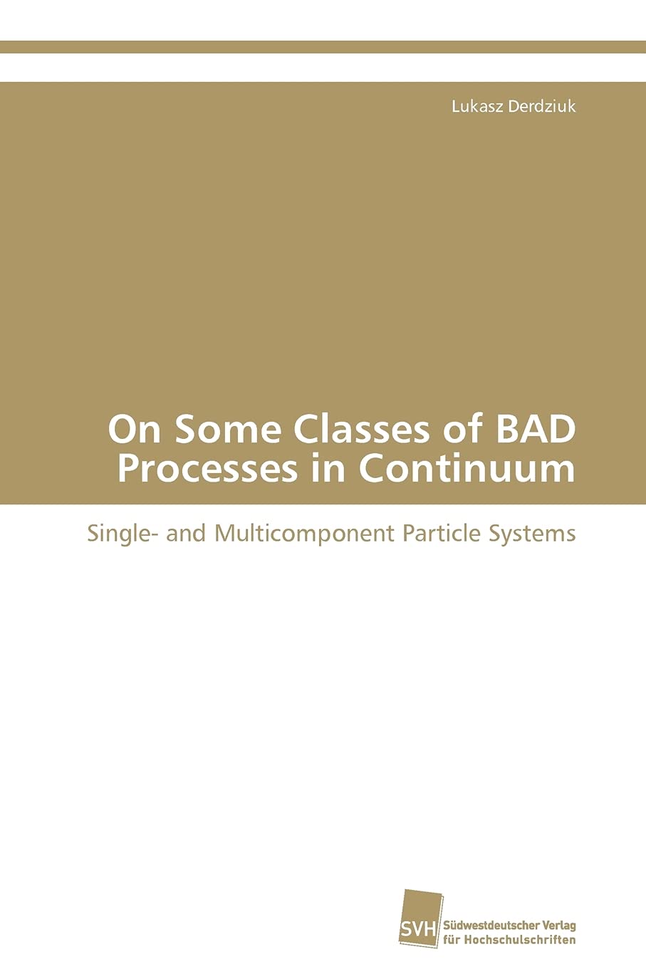 On Some Classes of BAD Processes in Continuum: Single and Multicomponent Particle Systems,Used