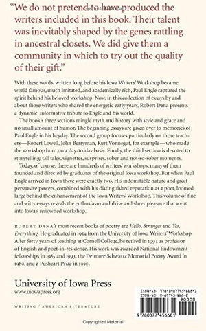 A Community of Writers: Paul Engle and the Iowa Writers' Workshop,New