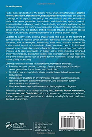 Electric Power Generation, Transmission, And Distribution (The Electric Power Engineering Hbk, Second Edition)