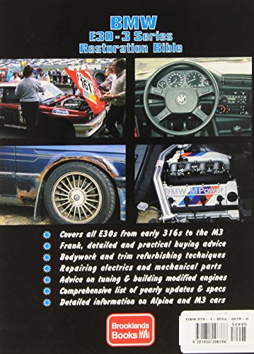 BMWE30  3 Series Restoration Bible,Used