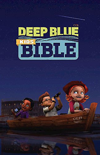CEB Common English Bible Deep Blue Kids Bible 3D Hardcover: Diving Deep Into God's Word,Used