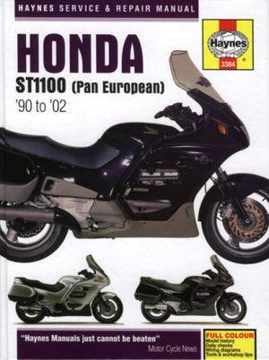 Honda ST1100 (Pan European) '90 to '02 (Haynes Service & Repair Manual),Used