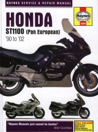 Honda ST1100 (Pan European) '90 to '02 (Haynes Service & Repair Manual),Used