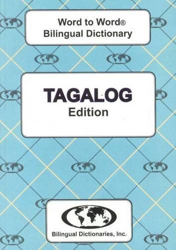 Tagalog edition Word To Word Bilingual Dictionary,Used