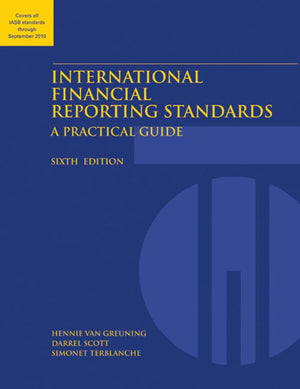 International Financial Reporting Standards: A Practical Guide (World Bank Training),New