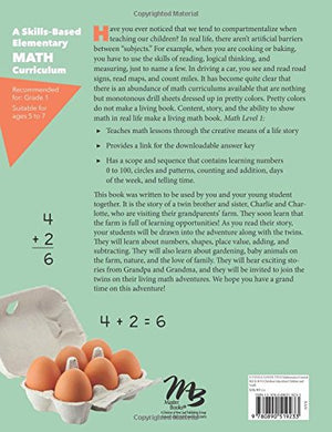 Math, Level 1: Lessons for a Living Education,Used