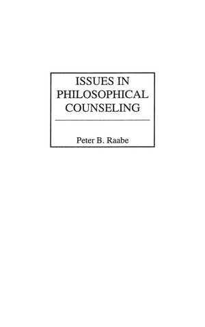 Issues in Philosophical Counseling:,Used