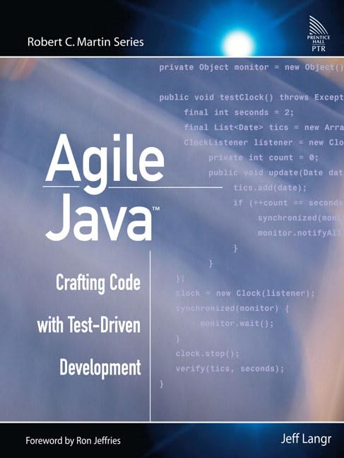 Agile Java: Crafting Code with TestDriven Development,Used