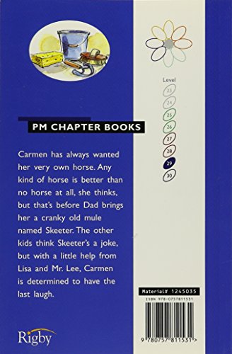 Skeeter: Individual Student Edition Sapphire (Levels 2930) (Rigby PM Collection),Used