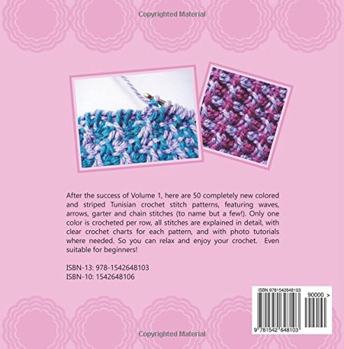 TUNISIAN Crochet  Vol. 2: Colored & Striped Stitches (TUNISIAN Crochet Stitches),Used