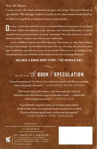 The Book of Speculation: A Novel,Used