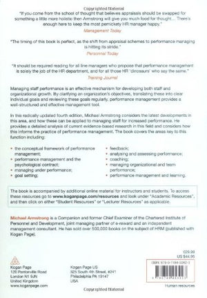 Armstrong's Handbook of Performance Management: An EvidenceBased Guide to Delivering High Performance,Used