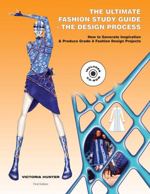 The Ultimate Fashion Study Guide The Design ProcessBook and CDROM,Used