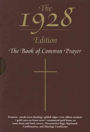 The 1928 Book Of Common Prayer,New
