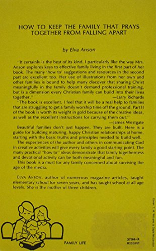 How to keep the family that prays together from falling apart,Used