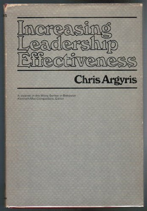Increasing Leadership Effectiveness (Wiley Series In Behavior),New
